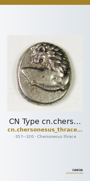 CN Type cn.chersonesus_thrace.1_ed.21 — CANOA