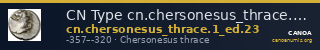 CN Type cn.chersonesus_thrace.1_ed.23 — CANOA