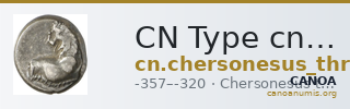 CN Type cn.chersonesus_thrace.1_ed.24 — CANOA