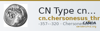 CN Type cn.chersonesus_thrace.1_ed.25 — CANOA