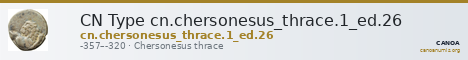 CN Type cn.chersonesus_thrace.1_ed.26 — CANOA