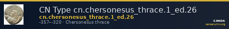 CN Type cn.chersonesus_thrace.1_ed.26 — CANOA