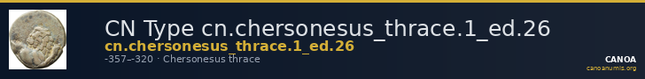 CN Type cn.chersonesus_thrace.1_ed.26 — CANOA