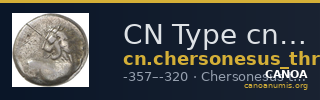 CN Type cn.chersonesus_thrace.1_ed.27 — CANOA