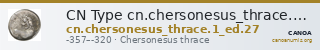 CN Type cn.chersonesus_thrace.1_ed.27 — CANOA