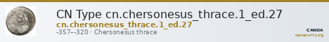 CN Type cn.chersonesus_thrace.1_ed.27 — CANOA