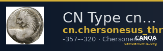 CN Type cn.chersonesus_thrace.1_ed.28 — CANOA