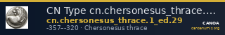 CN Type cn.chersonesus_thrace.1_ed.29 — CANOA