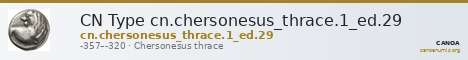 CN Type cn.chersonesus_thrace.1_ed.29 — CANOA