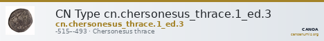 CN Type cn.chersonesus_thrace.1_ed.3 — CANOA