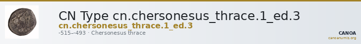 CN Type cn.chersonesus_thrace.1_ed.3 — CANOA