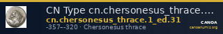 CN Type cn.chersonesus_thrace.1_ed.31 — CANOA