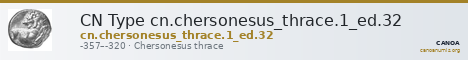 CN Type cn.chersonesus_thrace.1_ed.32 — CANOA