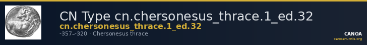 CN Type cn.chersonesus_thrace.1_ed.32 — CANOA