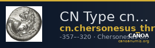 CN Type cn.chersonesus_thrace.1_ed.33 — CANOA