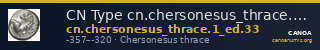 CN Type cn.chersonesus_thrace.1_ed.33 — CANOA