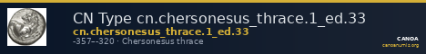 CN Type cn.chersonesus_thrace.1_ed.33 — CANOA