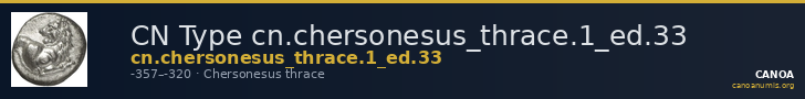 CN Type cn.chersonesus_thrace.1_ed.33 — CANOA