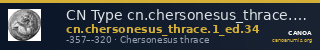 CN Type cn.chersonesus_thrace.1_ed.34 — CANOA