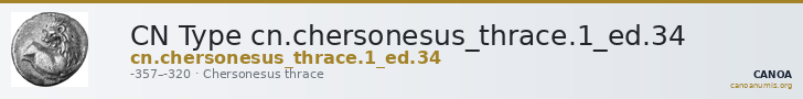 CN Type cn.chersonesus_thrace.1_ed.34 — CANOA