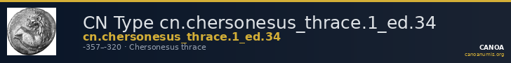 CN Type cn.chersonesus_thrace.1_ed.34 — CANOA