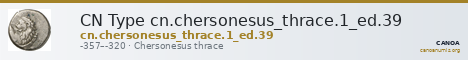 CN Type cn.chersonesus_thrace.1_ed.39 — CANOA
