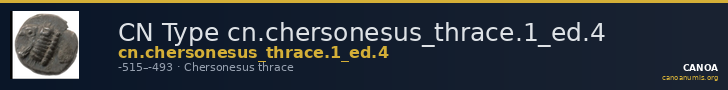 CN Type cn.chersonesus_thrace.1_ed.4 — CANOA