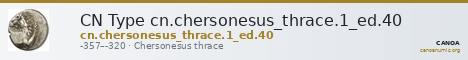 CN Type cn.chersonesus_thrace.1_ed.40 — CANOA