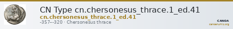 CN Type cn.chersonesus_thrace.1_ed.41 — CANOA