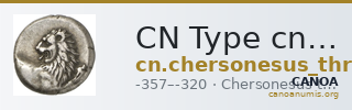CN Type cn.chersonesus_thrace.1_ed.42 — CANOA