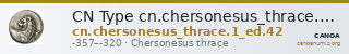 CN Type cn.chersonesus_thrace.1_ed.42 — CANOA