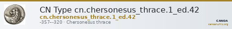 CN Type cn.chersonesus_thrace.1_ed.42 — CANOA