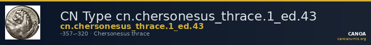 CN Type cn.chersonesus_thrace.1_ed.43 — CANOA