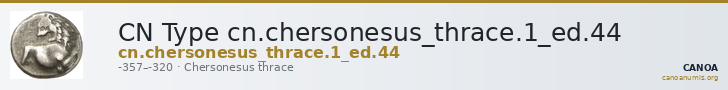CN Type cn.chersonesus_thrace.1_ed.44 — CANOA