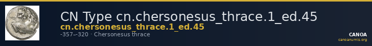 CN Type cn.chersonesus_thrace.1_ed.45 — CANOA