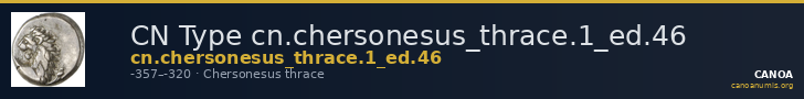 CN Type cn.chersonesus_thrace.1_ed.46 — CANOA