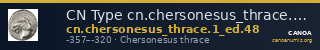 CN Type cn.chersonesus_thrace.1_ed.48 — CANOA