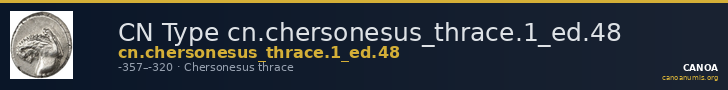 CN Type cn.chersonesus_thrace.1_ed.48 — CANOA