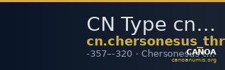 CN Type cn.chersonesus_thrace.1_ed.49 — CANOA
