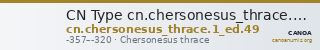 CN Type cn.chersonesus_thrace.1_ed.49 — CANOA