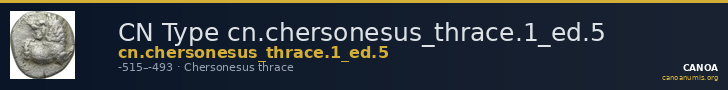 CN Type cn.chersonesus_thrace.1_ed.5 — CANOA