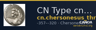 CN Type cn.chersonesus_thrace.1_ed.51 — CANOA