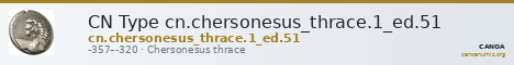CN Type cn.chersonesus_thrace.1_ed.51 — CANOA