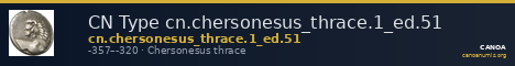 CN Type cn.chersonesus_thrace.1_ed.51 — CANOA