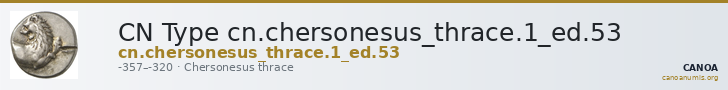 CN Type cn.chersonesus_thrace.1_ed.53 — CANOA