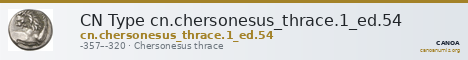 CN Type cn.chersonesus_thrace.1_ed.54 — CANOA