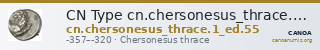 CN Type cn.chersonesus_thrace.1_ed.55 — CANOA