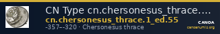 CN Type cn.chersonesus_thrace.1_ed.55 — CANOA