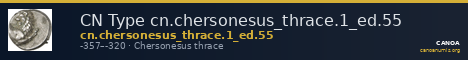 CN Type cn.chersonesus_thrace.1_ed.55 — CANOA