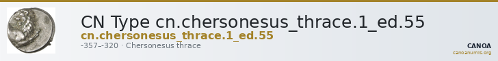 CN Type cn.chersonesus_thrace.1_ed.55 — CANOA